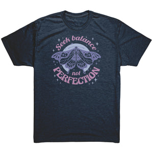 Seek Balance, Not Perfection Butterfly T-shirt  - Gemmed Firefly