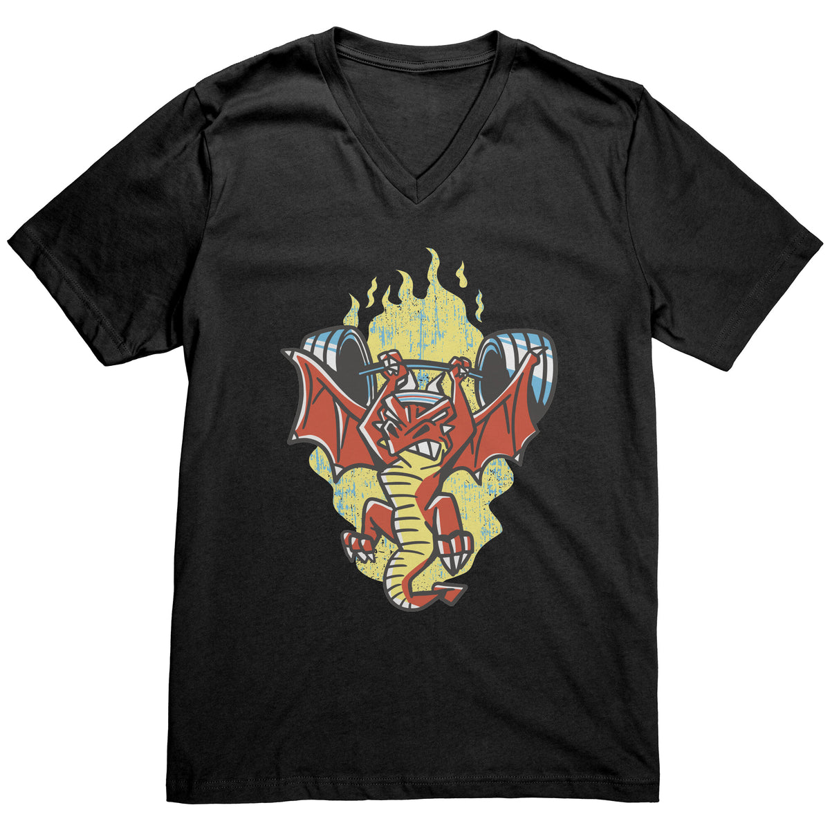The Dragon's Gym T-shirt  - Gemmed Firefly