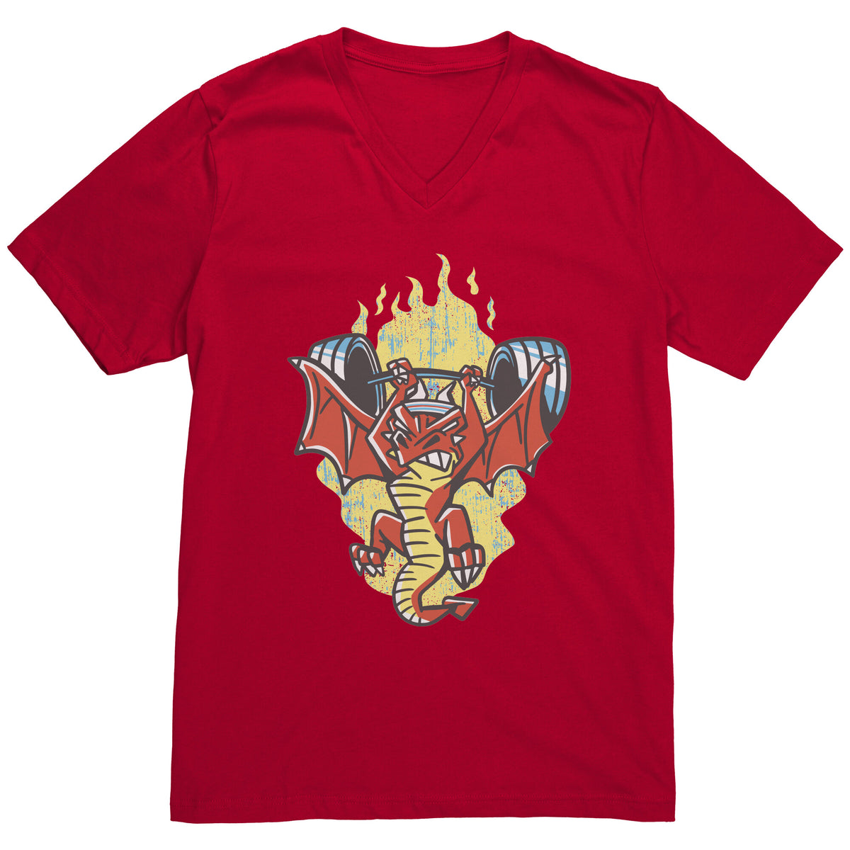 The Dragon's Gym T-shirt  - Gemmed Firefly