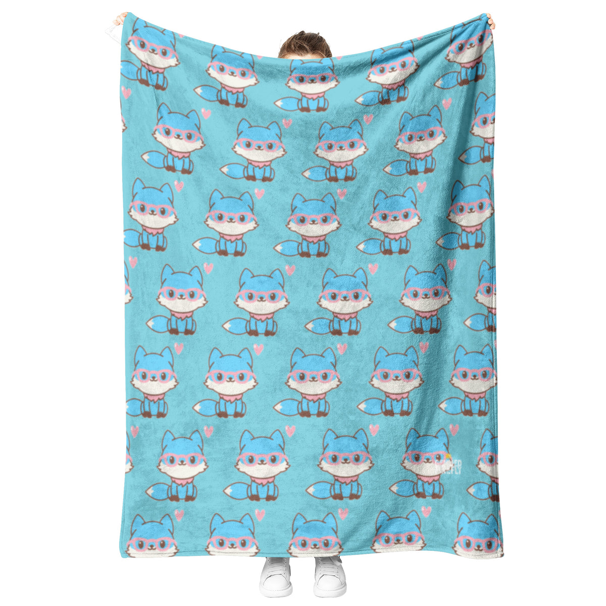 Transfoxed Blue Blanket Blankets  - Gemmed Firefly