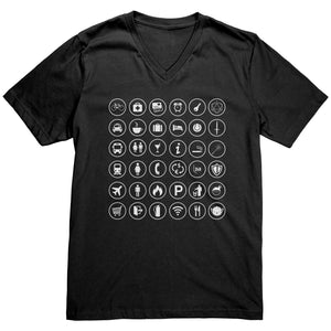 Travel Legend T-shirt  - Gemmed Firefly