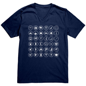 Travel Legend T-shirt  - Gemmed Firefly