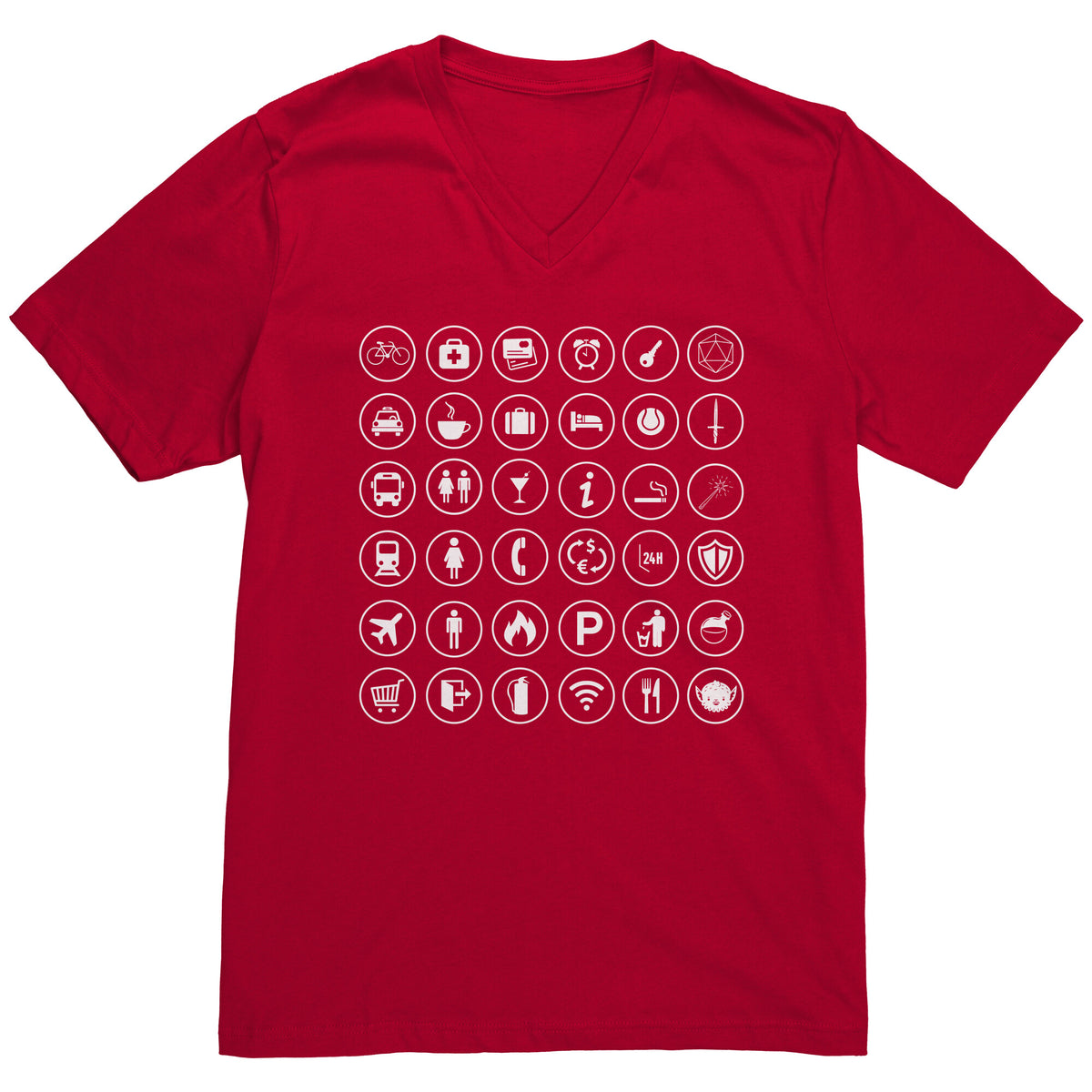 Travel Legend T-shirt  - Gemmed Firefly