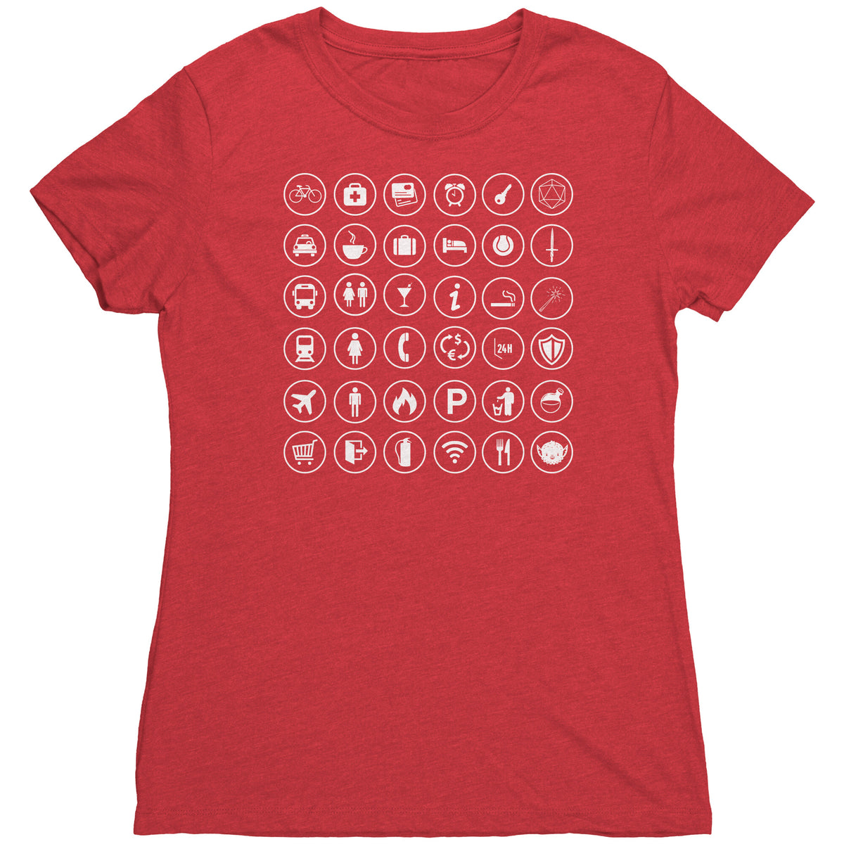 Travel Legend T-shirt  - Gemmed Firefly