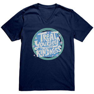 Treat Yourself With Kindness T-shirt  - Gemmed Firefly