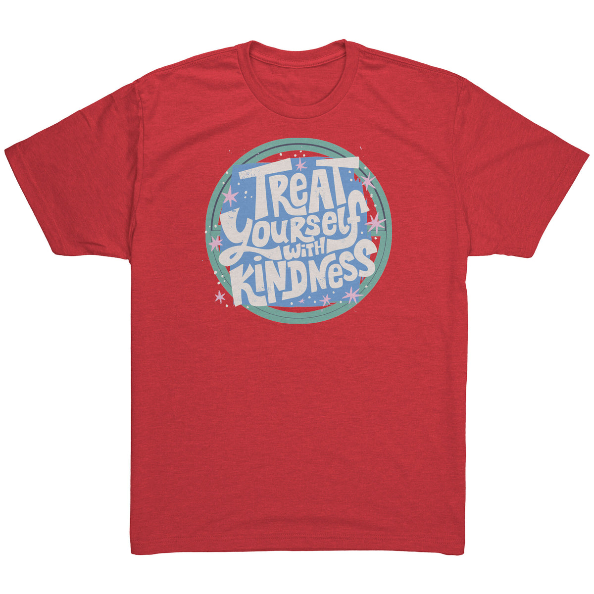 Treat Yourself With Kindness T-shirt  - Gemmed Firefly