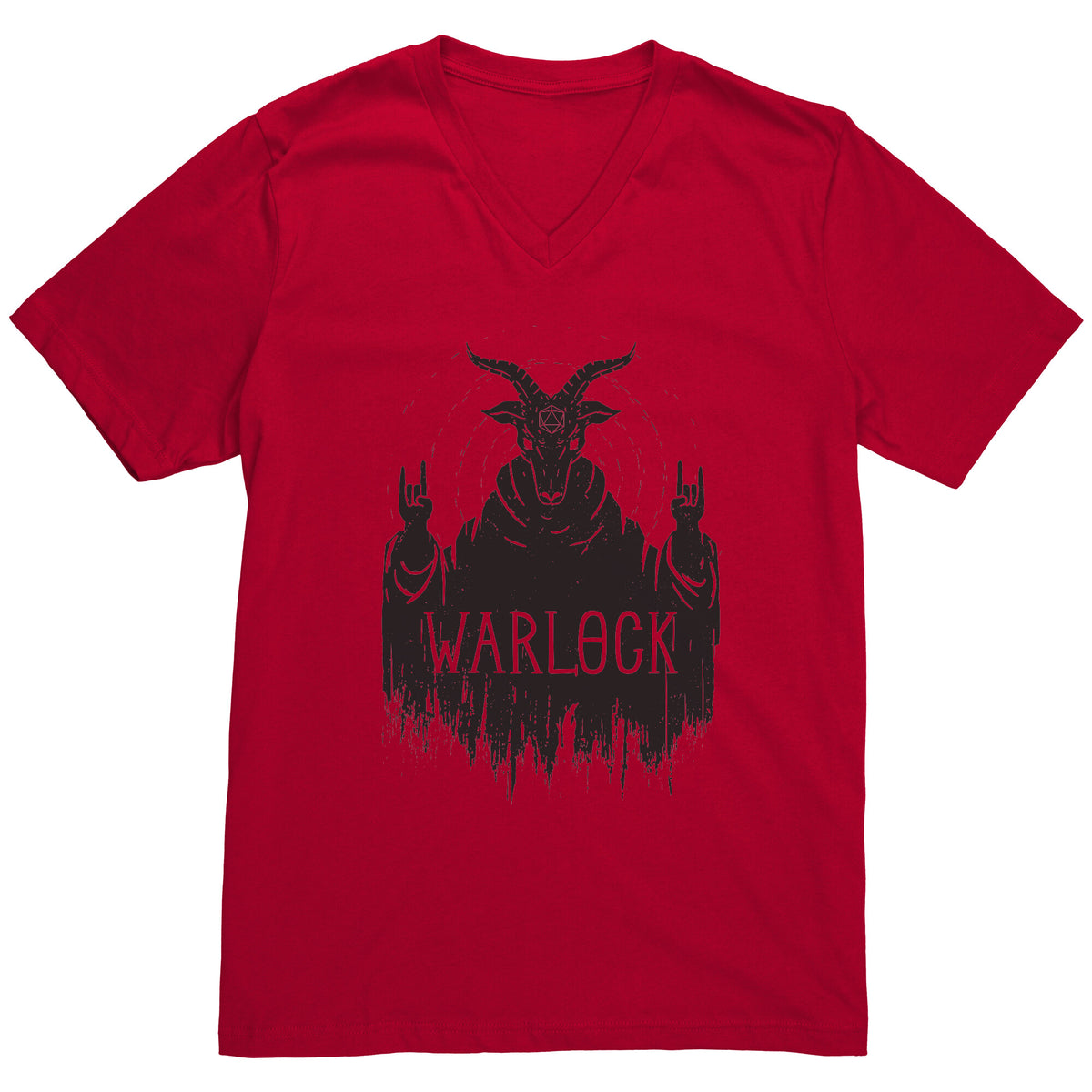Warlock Rock T-shirt  - Gemmed Firefly