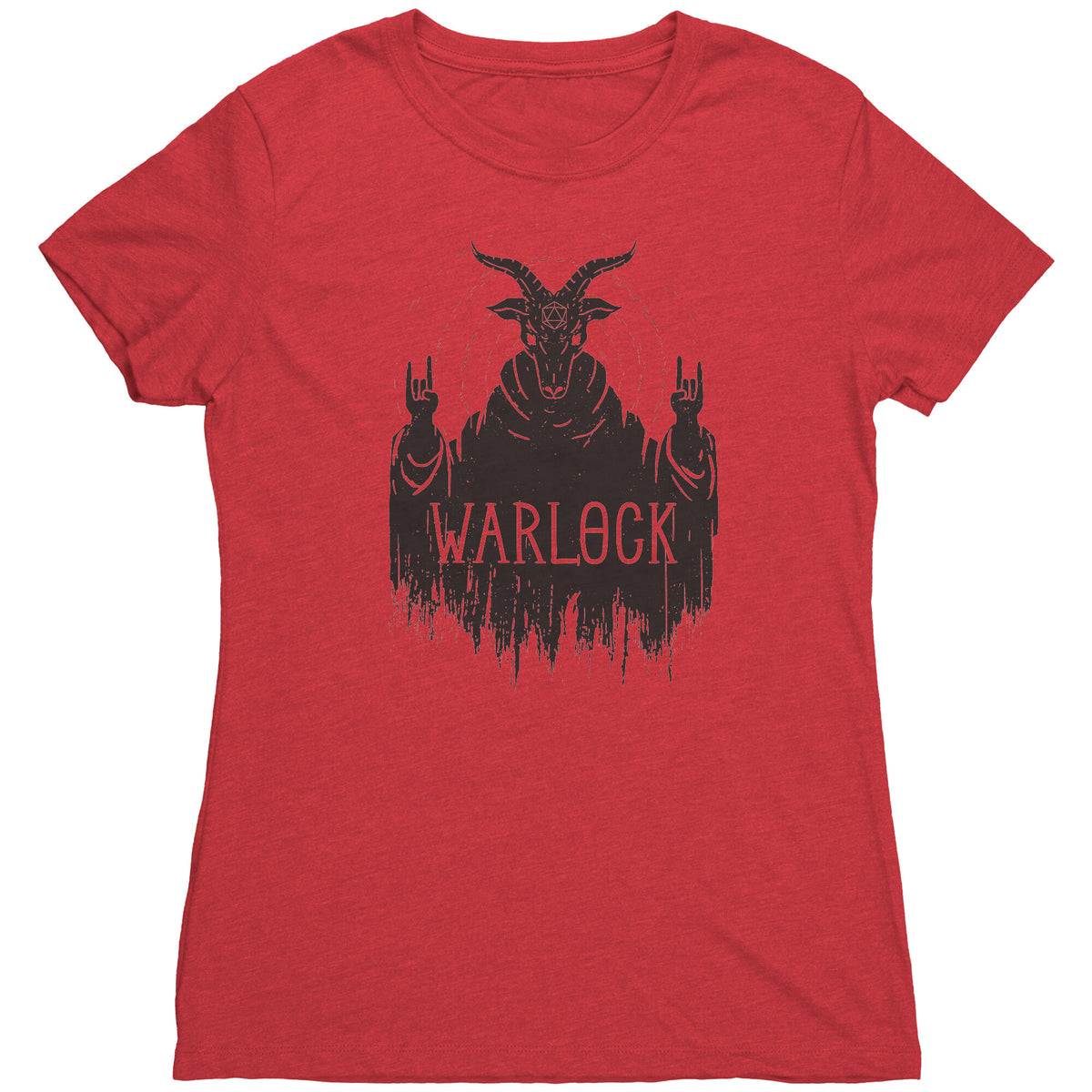 Warlock Rock T-shirt  - Gemmed Firefly