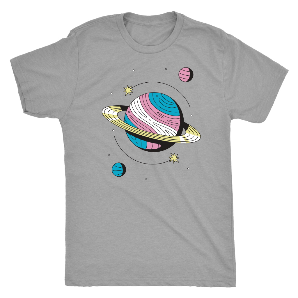 Transgender Heavenly Body T-shirt  - Gemmed Firefly
