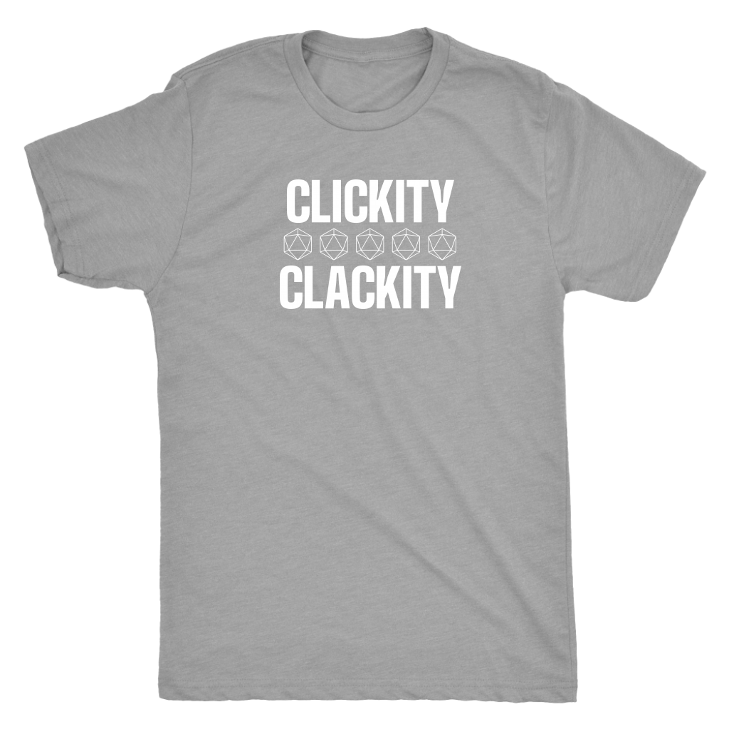 Clickity Clackity T-shirt  - Gemmed Firefly