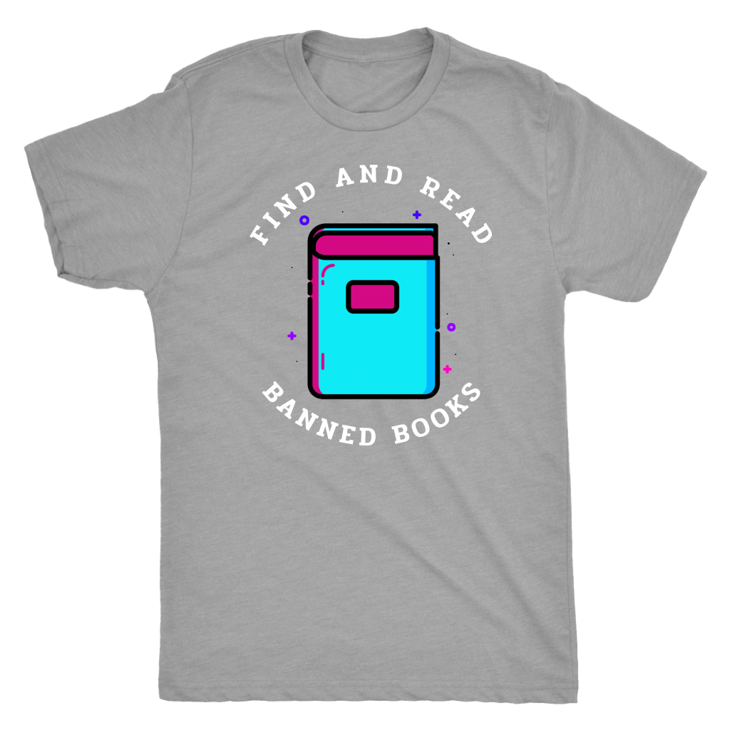 Find and Read Banned Books Shirt T-shirt  - Gemmed Firefly