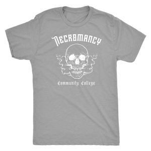 Necromancy Community College T-shirt  - Gemmed Firefly