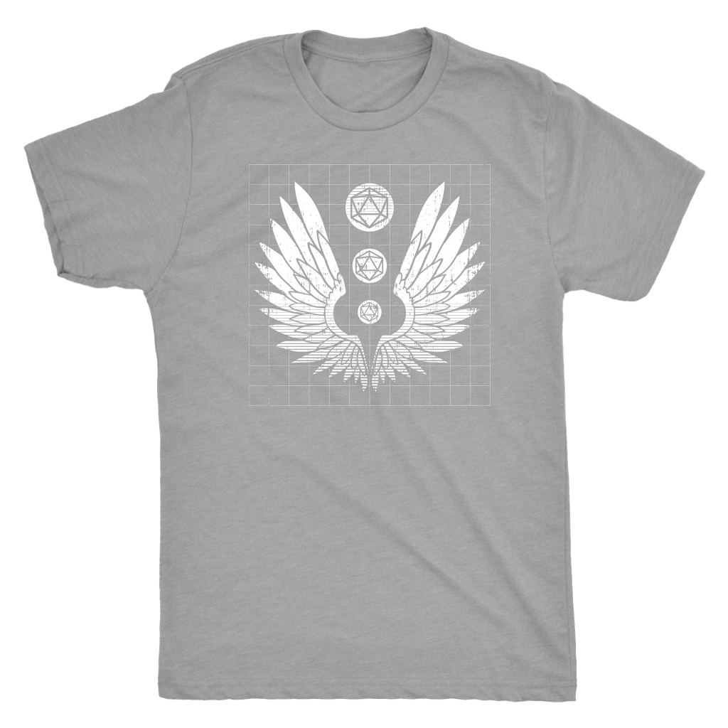 D20 Wings of Future Radiance T-shirt  - Gemmed Firefly