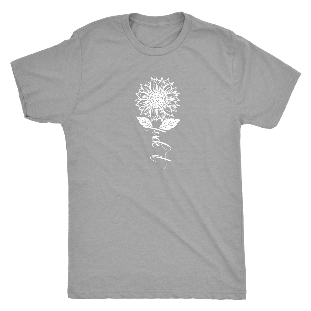 Fuck It Sunflower Script Shirt T-shirt  - Gemmed Firefly