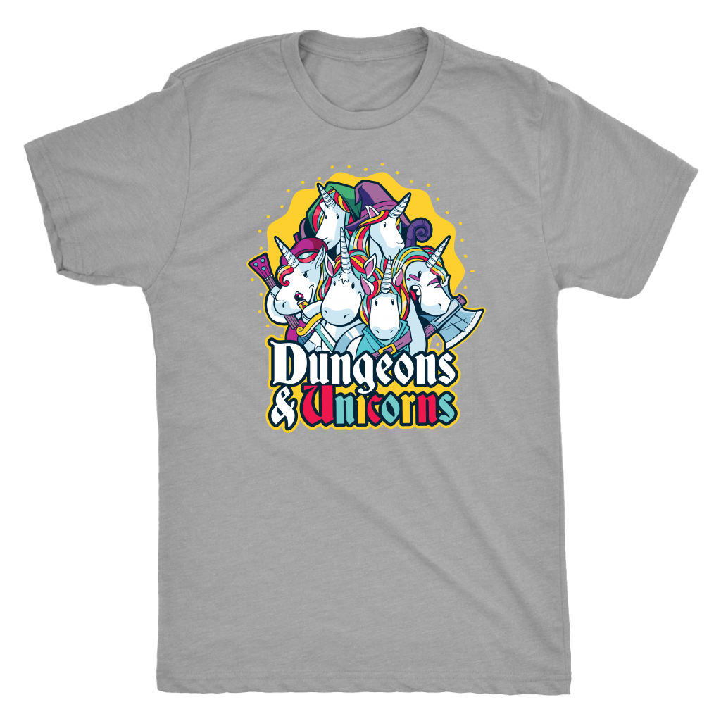 Dungeons and Unicorns T-shirt  - Gemmed Firefly