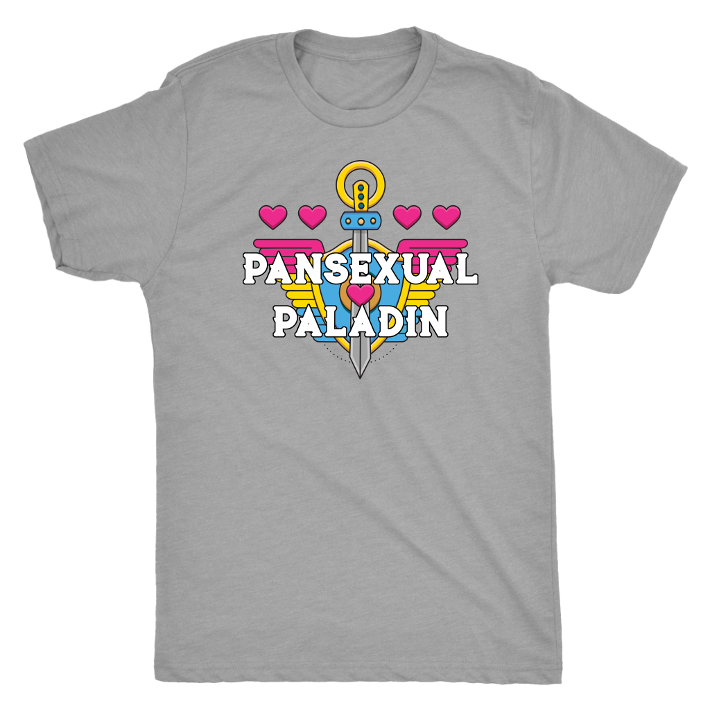 Pansexual Paladin T-shirt  - Gemmed Firefly