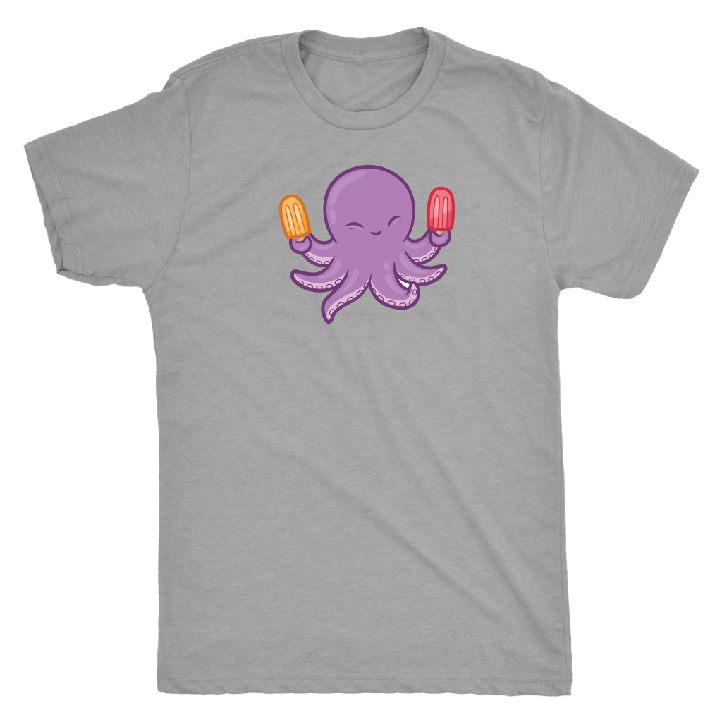 Octo-pops T-shirt  - Gemmed Firefly