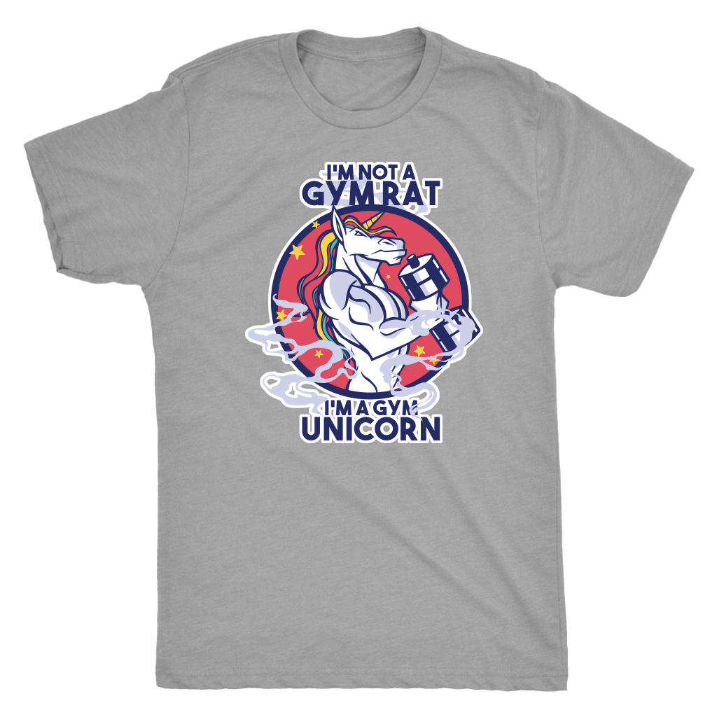 Gym Unicorn T-shirt  - Gemmed Firefly