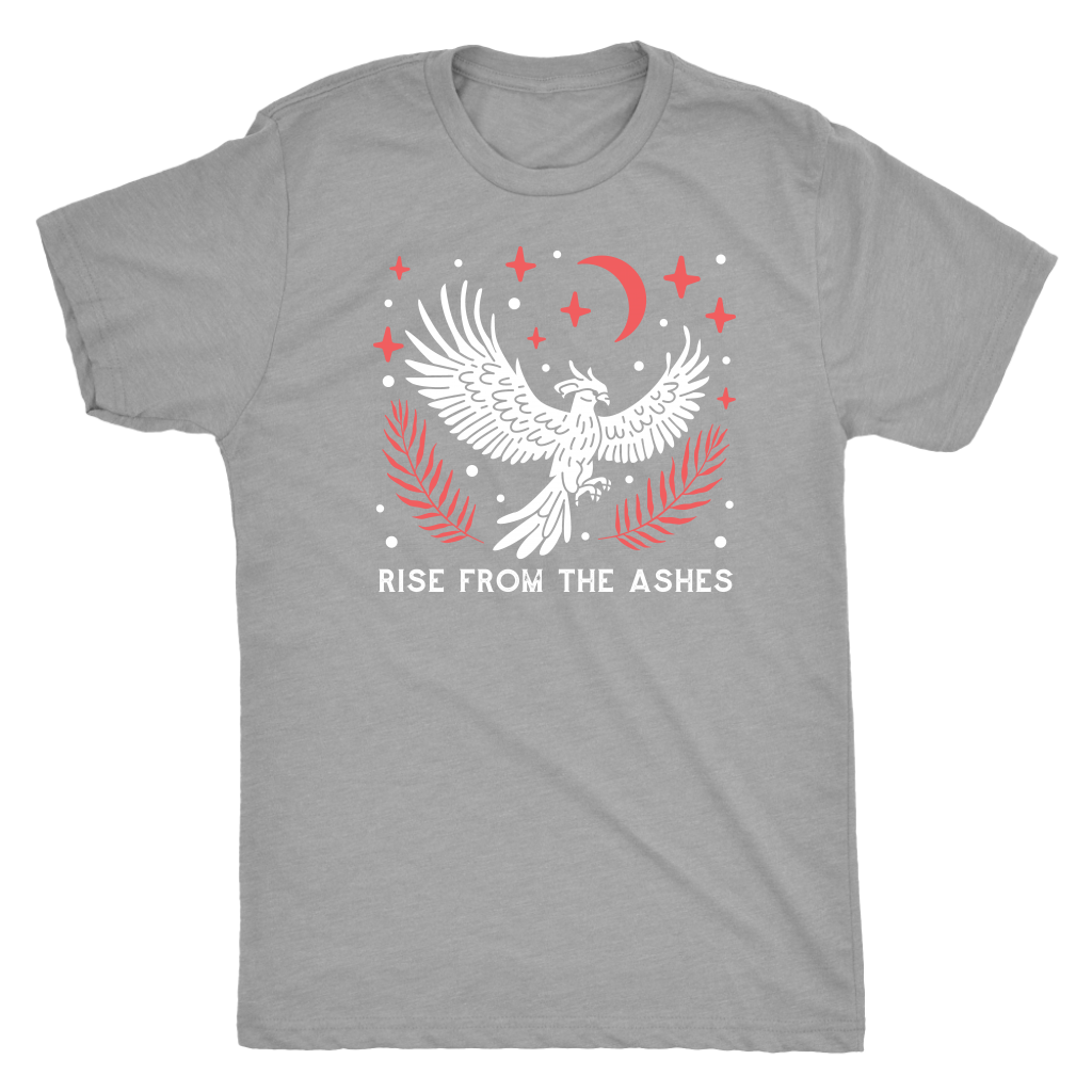 Rise from the Ashes Phoenix T-shirt  - Gemmed Firefly