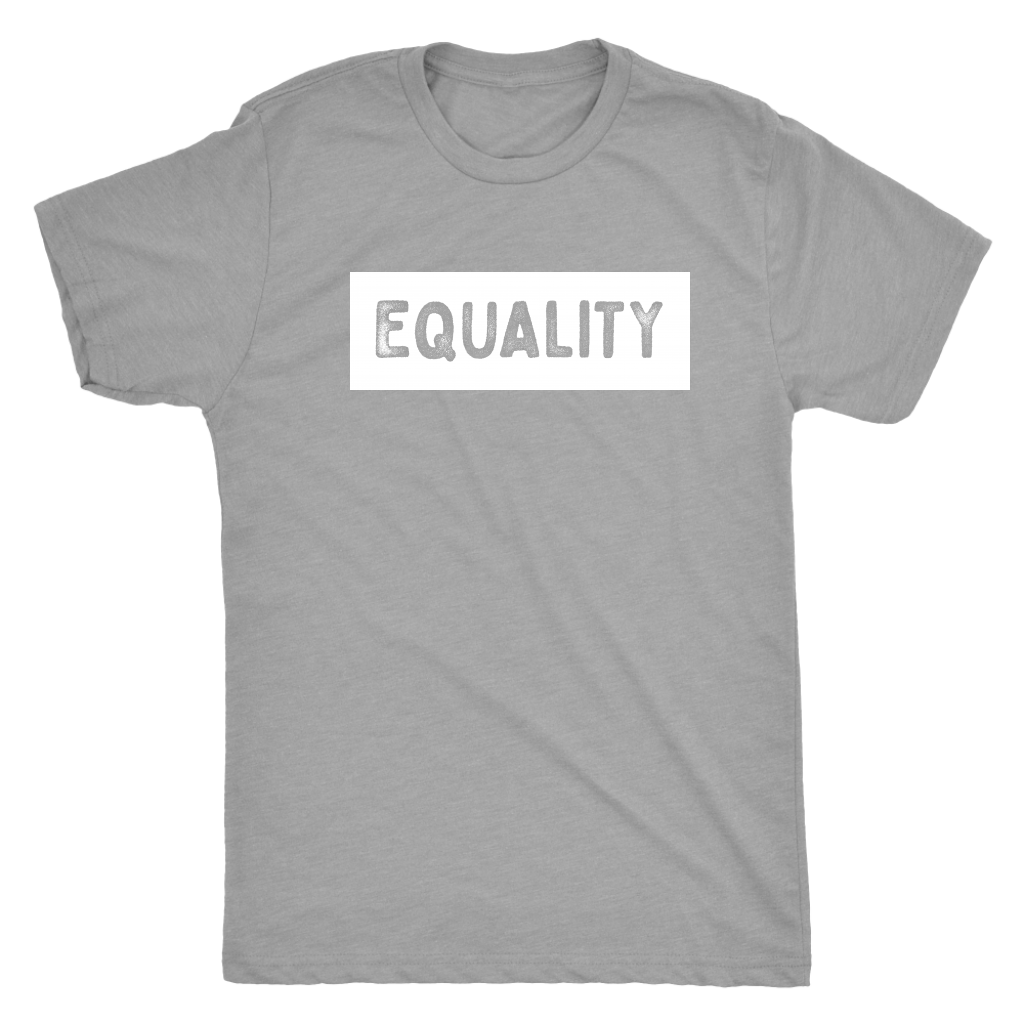 Equality Stencil Text T-shirt  - Gemmed Firefly