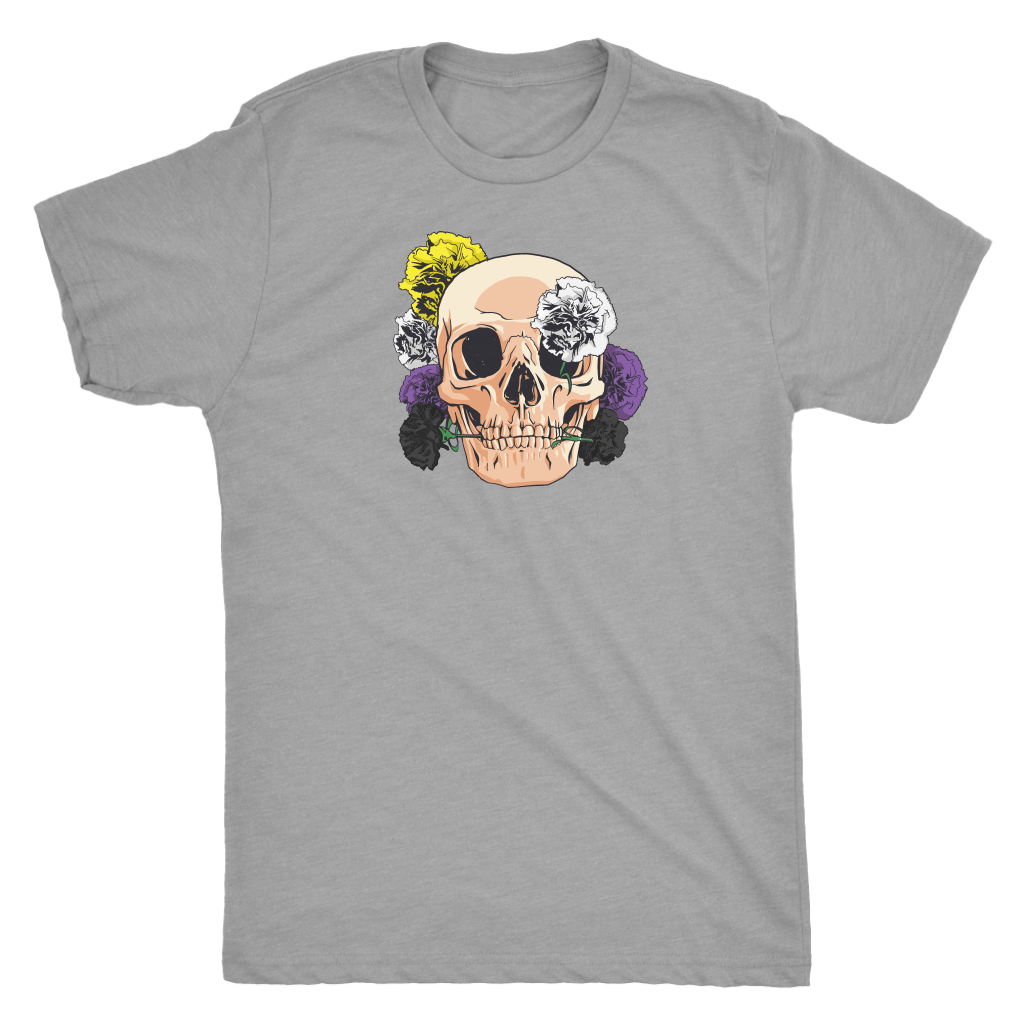 Non-Binary Necromancer T-shirt  - Gemmed Firefly