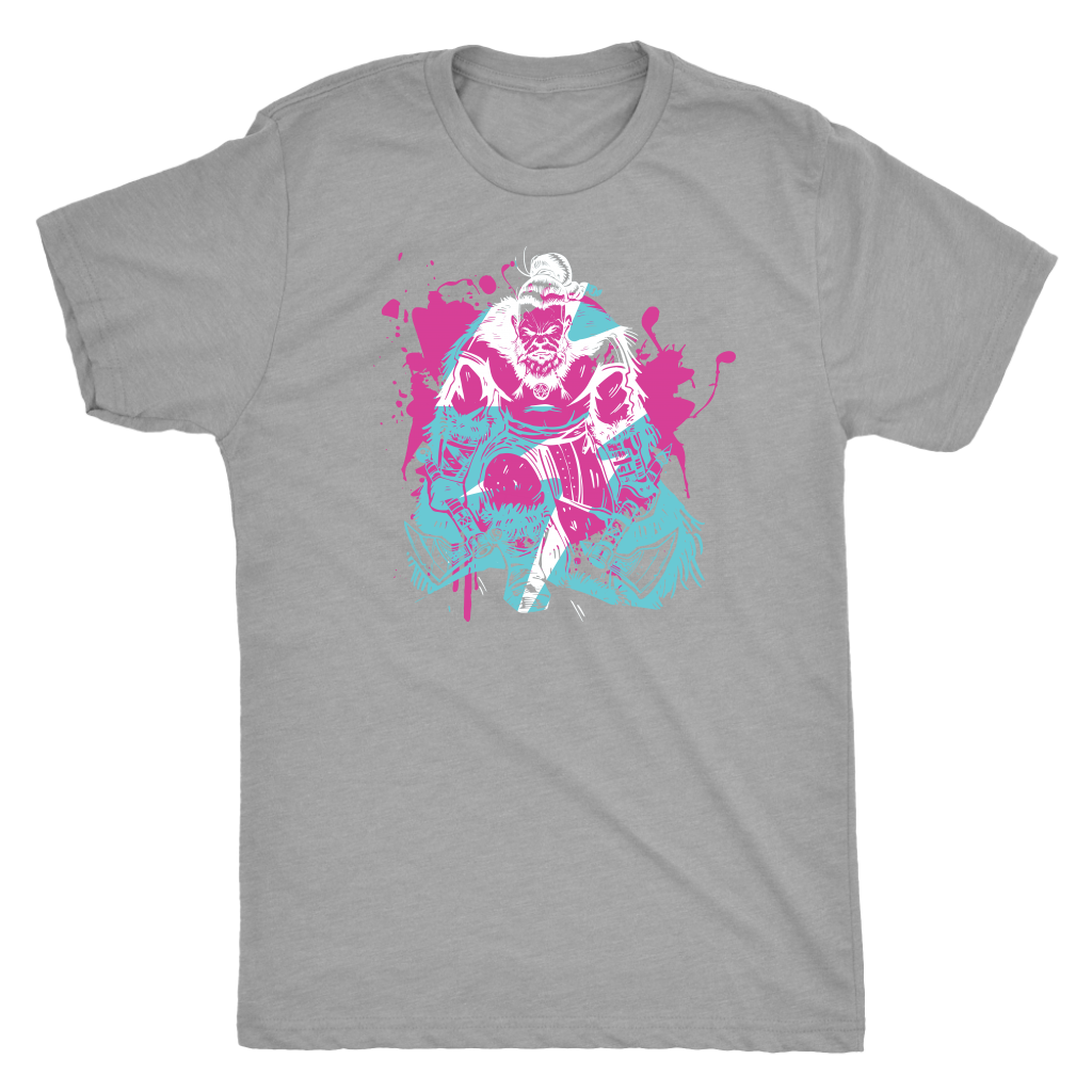 Berserker Paint Splash T-shirt  - Gemmed Firefly