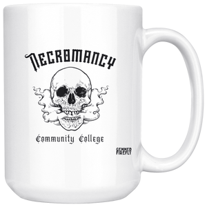 Necromancy Community College Mug Drinkware  - Gemmed Firefly