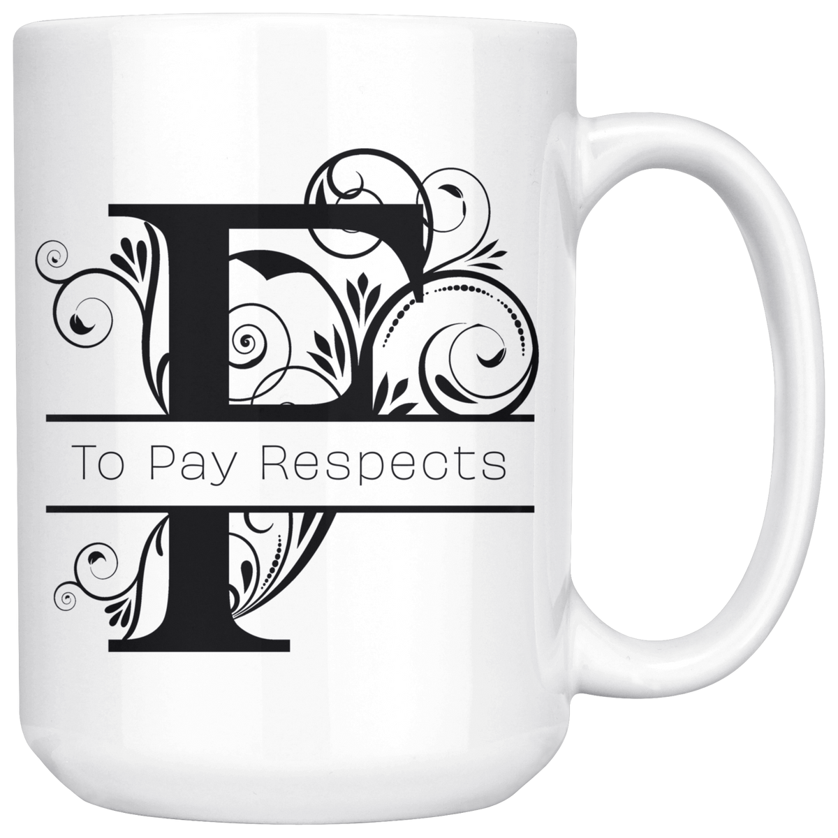 F to Pay Respects Drinkware  - Gemmed Firefly