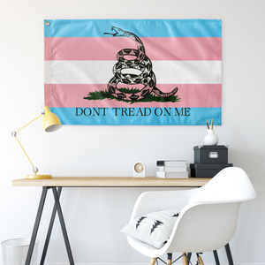 Transgender Gadsden Flag Flags  - Gemmed Firefly
