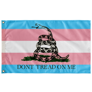 Transgender Gadsden Flag Flags  - Gemmed Firefly