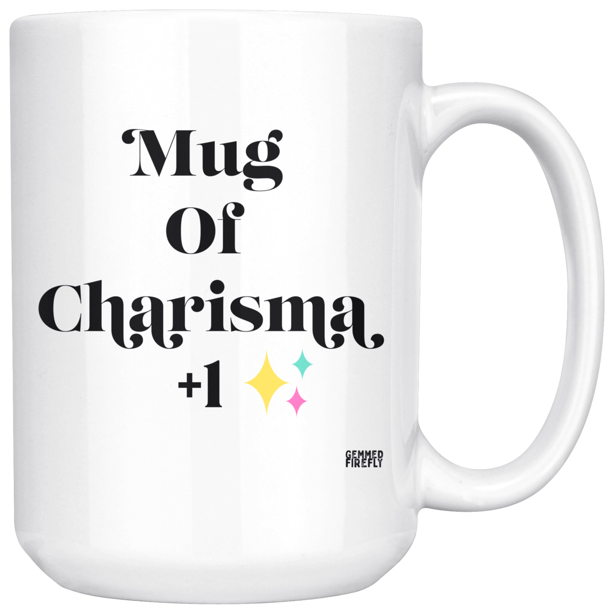 Mug of Charisma +1 Drinkware  - Gemmed Firefly