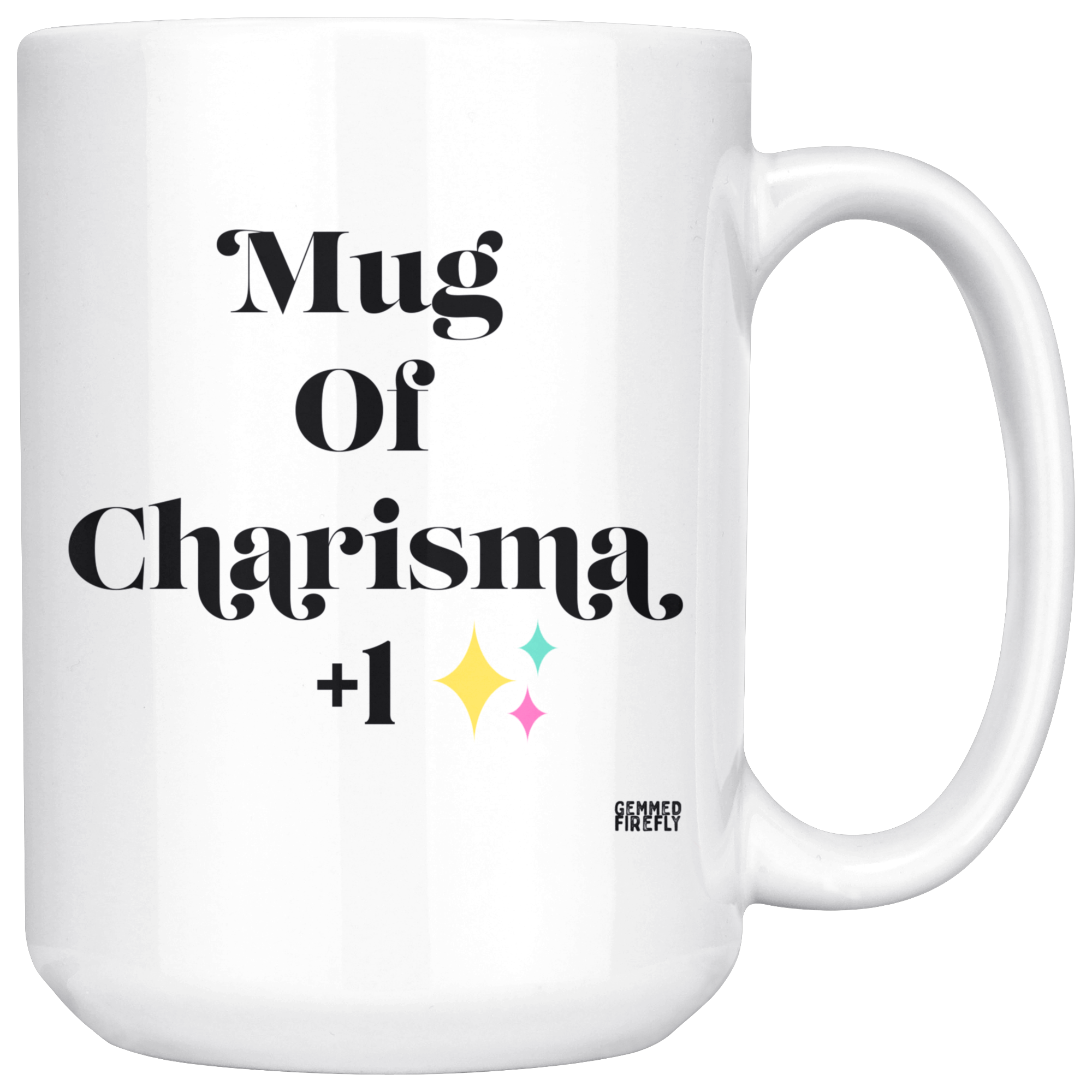 Mug of Charisma +1 Drinkware  - Gemmed Firefly