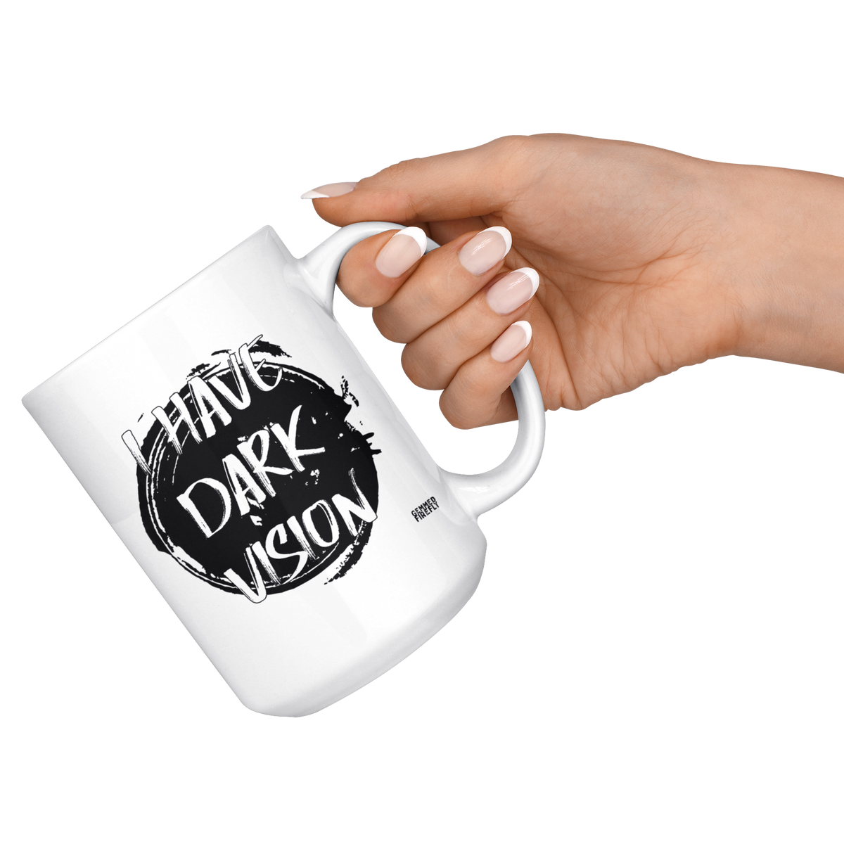I Have Dark Vision Mug Drinkware  - Gemmed Firefly