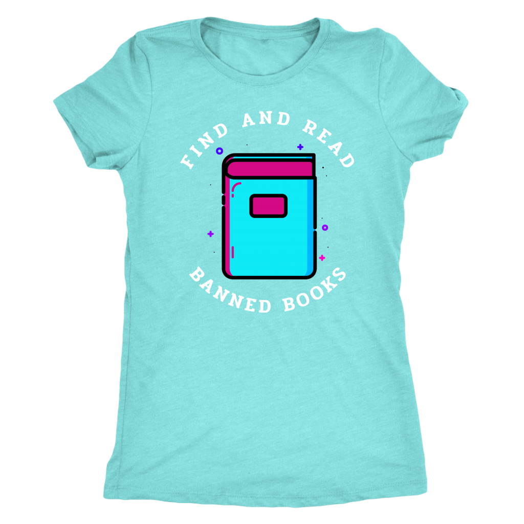 Find and Read Banned Books Shirt T-shirt  - Gemmed Firefly