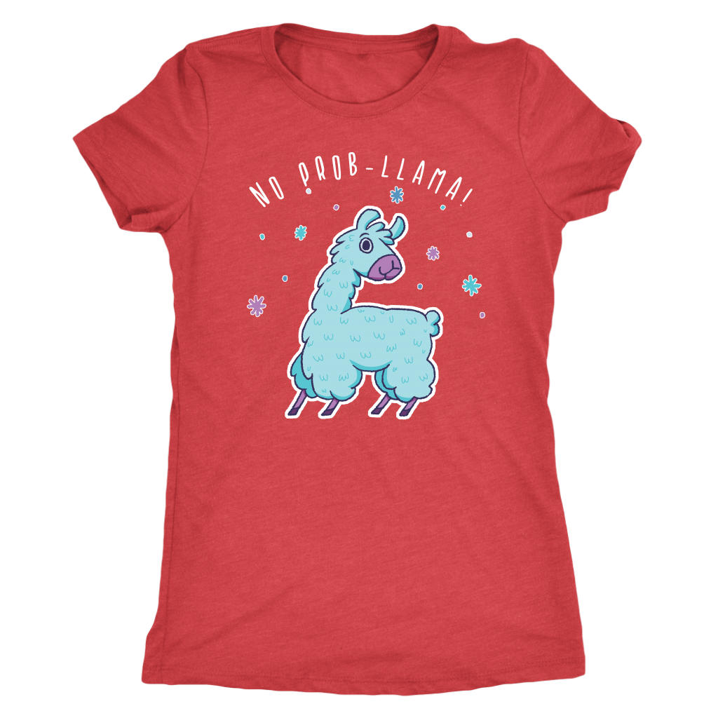 No Prob-Llama T-shirt  - Gemmed Firefly