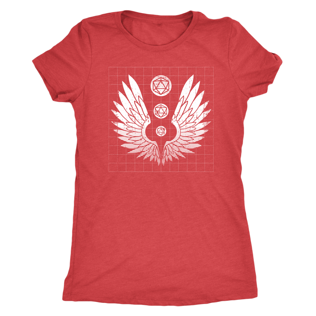 D20 Wings of Future Radiance T-shirt  - Gemmed Firefly