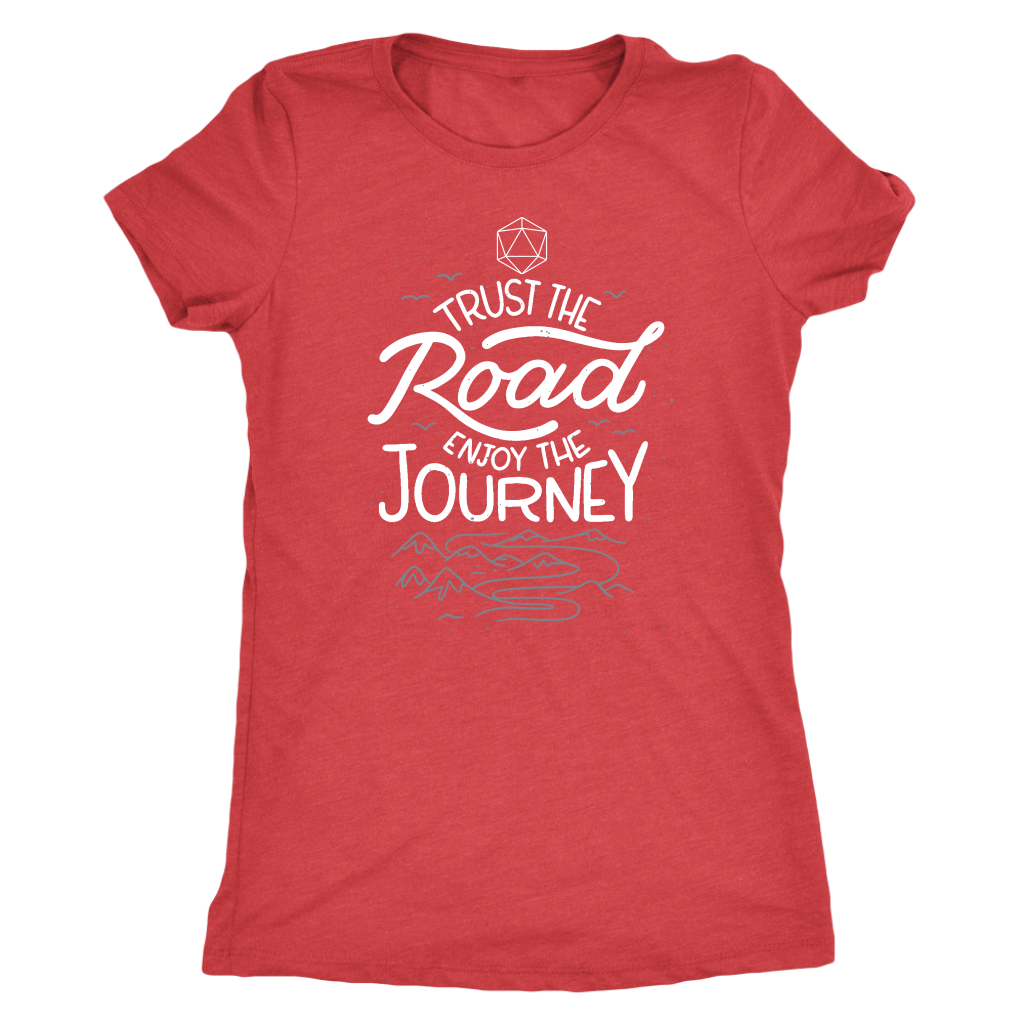 Trust the Road, Enjoy the Journey T-shirt  - Gemmed Firefly