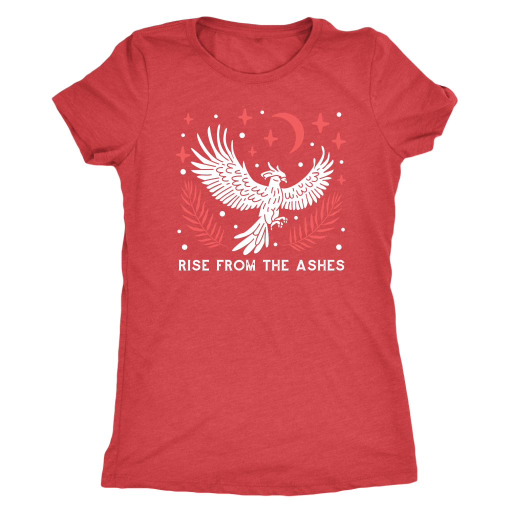 Rise from the Ashes Phoenix T-shirt  - Gemmed Firefly
