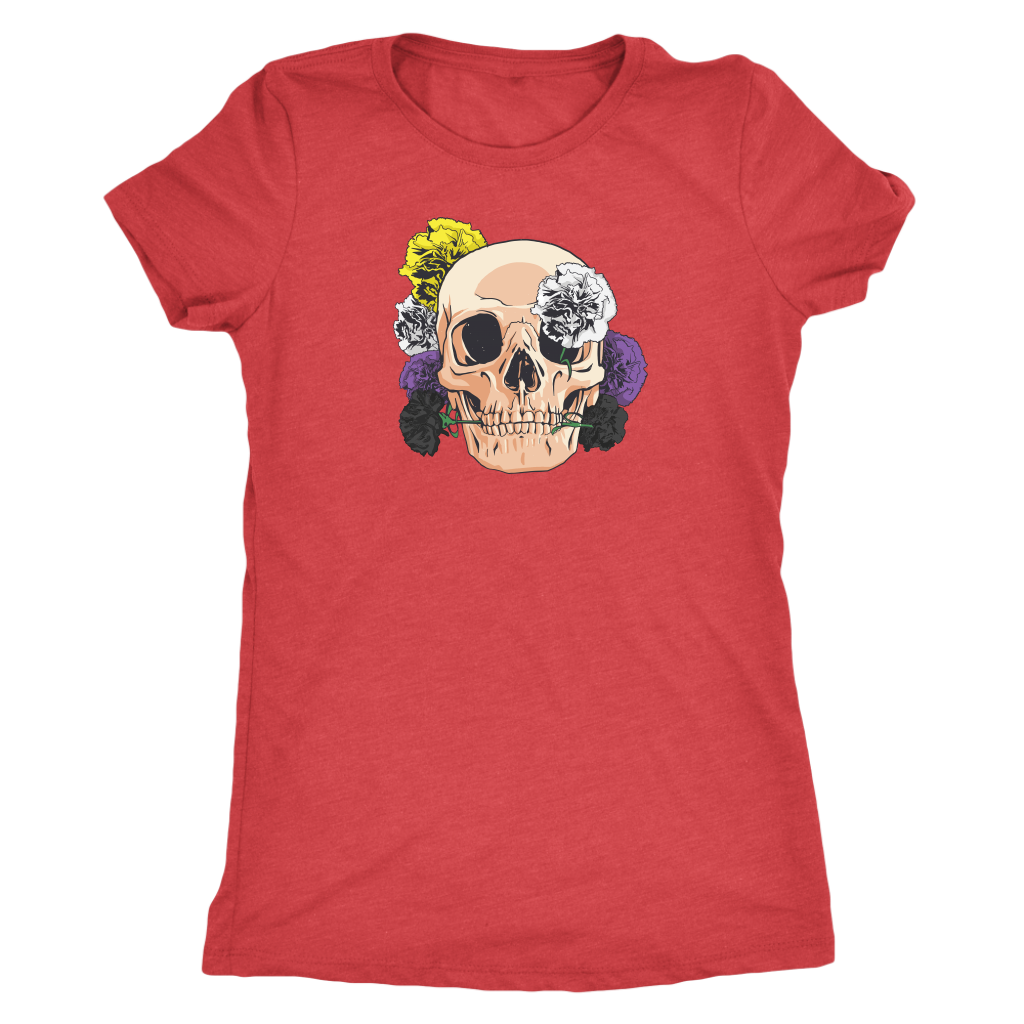 Non-Binary Necromancer T-shirt  - Gemmed Firefly