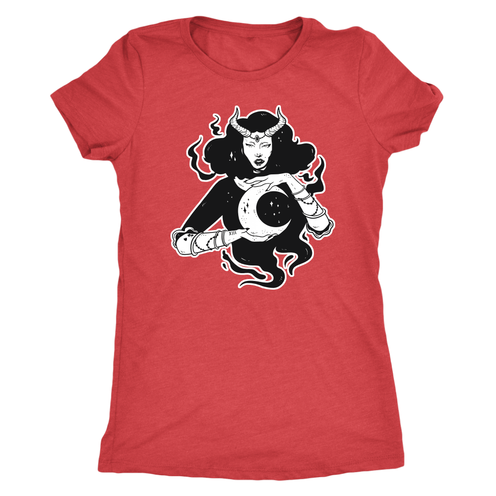 Moon Witch T-shirt  - Gemmed Firefly