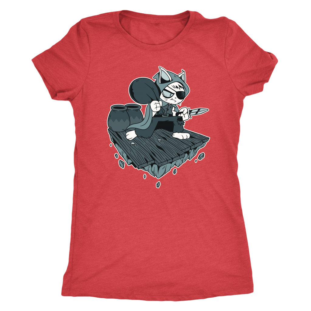Cat Burglar T-shirt  - Gemmed Firefly