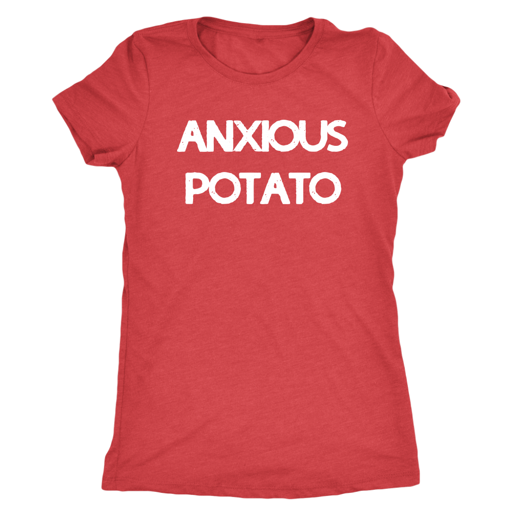Anxious Potato T-shirt  - Gemmed Firefly