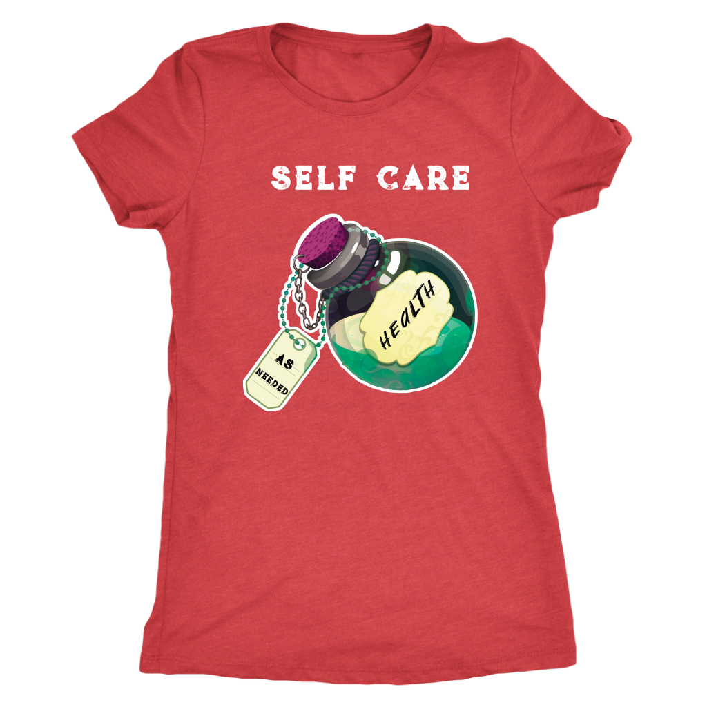 Self Care Health Potion T-shirt  - Gemmed Firefly