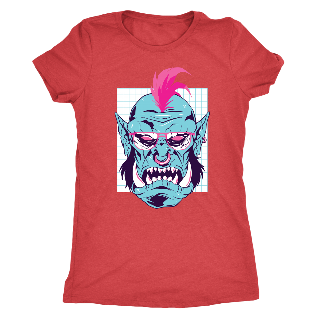 Vapor Orc Captain T-shirt  - Gemmed Firefly
