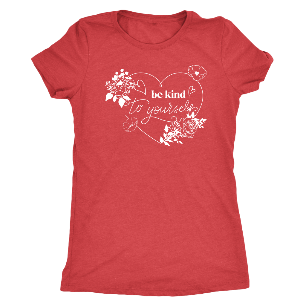 Be Kind to Yourself Heart T-shirt  - Gemmed Firefly