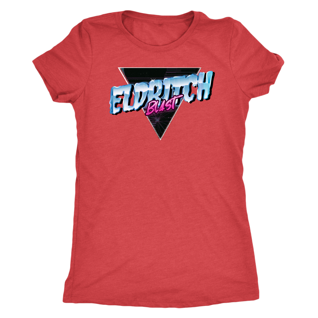 Eldritch Blast 80's Retro T-shirt  - Gemmed Firefly
