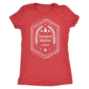 Dungeon Master Rune Crest T-shirt  - Gemmed Firefly