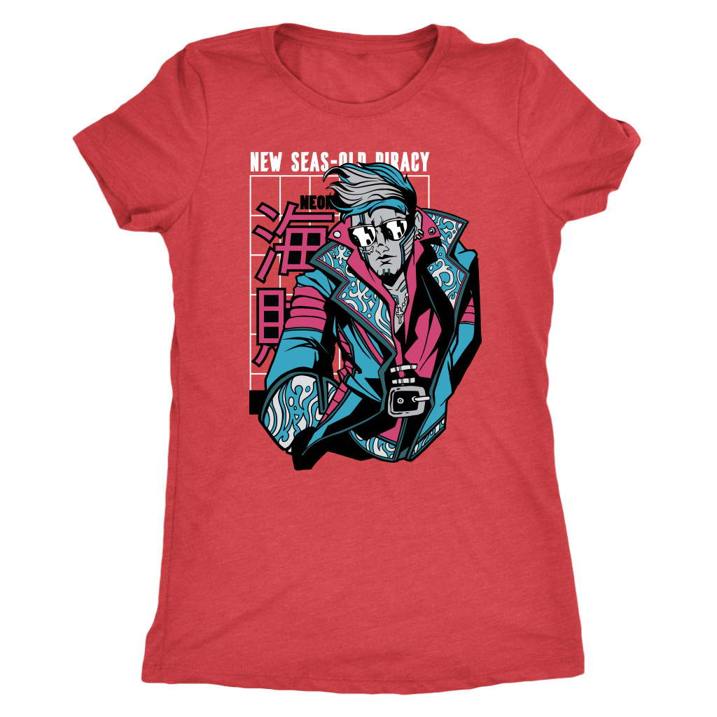 Vapor Pirate T-shirt  - Gemmed Firefly