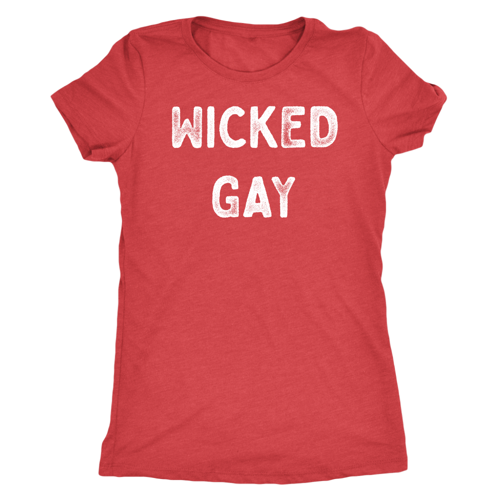 Wicked Gay T-shirt  - Gemmed Firefly
