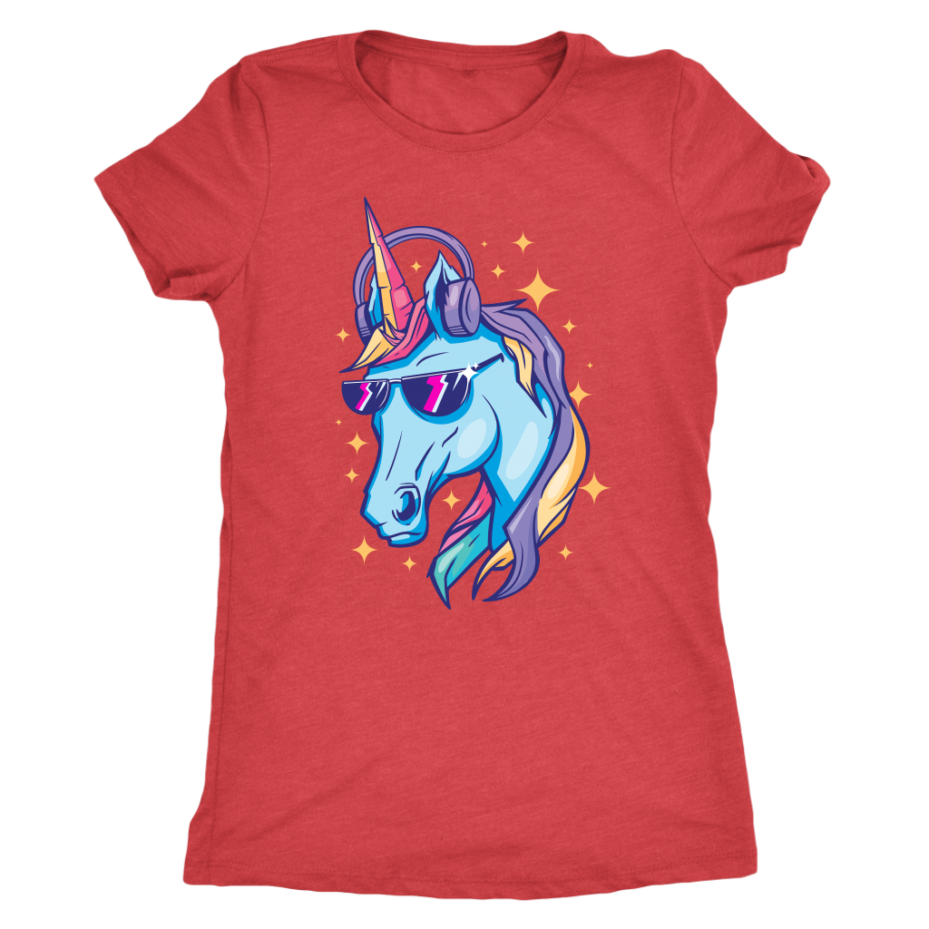 Sparkle and Swag Unicorn T-shirt  - Gemmed Firefly